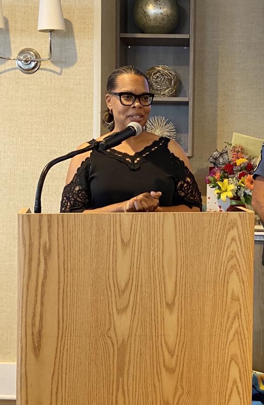Police department employee Latoya Justice said she called Joyce Pool “Nana Pool” because of her motherly nature.